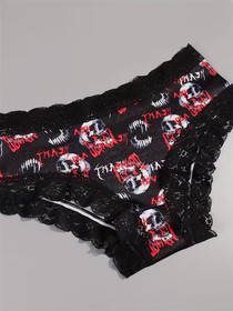 Women&rsquo;s Skull & Goth Lingerie Collection &ndash; Bras, Panties & Sets