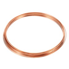 Half Hard Copper Wire, 23Gauge/0.6mm Diameter 7m/22.96ft Spool Craft Wire