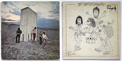 THE WHO 2 LPs 1971 Who's Next 1975 The Who By Numbers EX Vinyl 1st Pressings