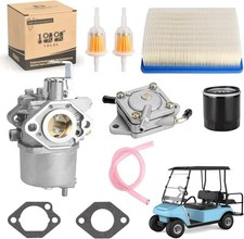 Golf Cart FE290 Carburetor Fuel Pump Tune Up Kit Club Car DS Precedent 1998-UP