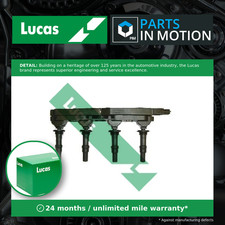 Ignition Coil fits VAUXHALL TIGRA X04 1.8 04 to 09 Z18XE Lucas 1208008 90536194