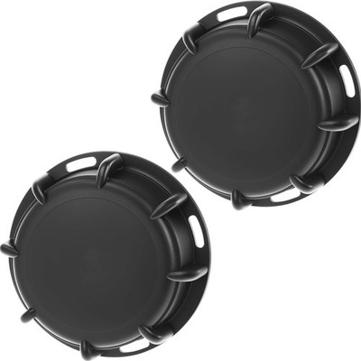 IBC Tankabdeckung S60 Set 2 Stück für Regenwassertank Gartentank