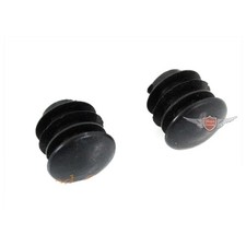 2 Gepäckträger Verschlussstopfen aus Kunststoff Schwarz für Kreidler Florett RS