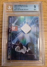 2002 DONRUSS ELITE BACK TO FUTURE THEADS #BF9  NATRONE MEANS  #ED  52/75  BGS 9