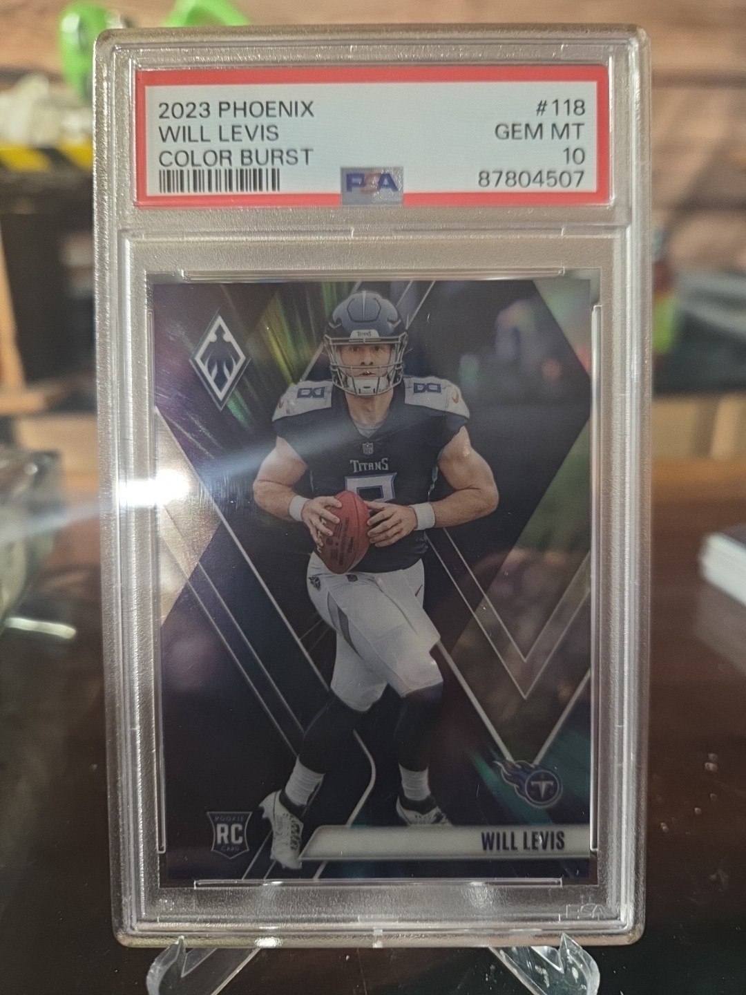 2023 Panini Phoenix - Rookies Will Levis #118 Color Burst (RC)