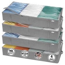 Closet Organizers and Storage - Maximize Space with Under Bed Storage Contain...