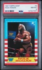 1987 TOPPS WWF #35 HULK HOGAN 2nd Year Rookie PSA 8 NM-Mint *perfect* 057