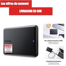 Toshiba Canvio Partner 1 To - Disque Dur Externe Portable 2,5'' USB 3.2