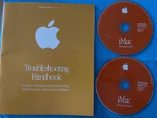 Apple iMac G3 Mac OS 8.6 Restore Install CD Set v1.1 1999 Troubleshooting Handbo