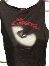 Miss Me Envie Graphic Tank Top with Rhinestones