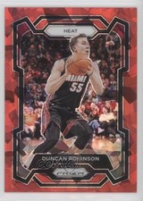 2023-24 Panini Prizm Red Ice Prizm Duncan Robinson #208 2l4