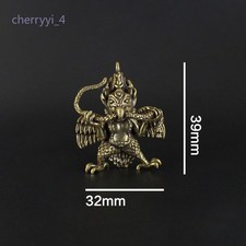 Xmas Gift Vintage Metal Copper Craft Secretary Bird Desk Ornament Figure US Ship