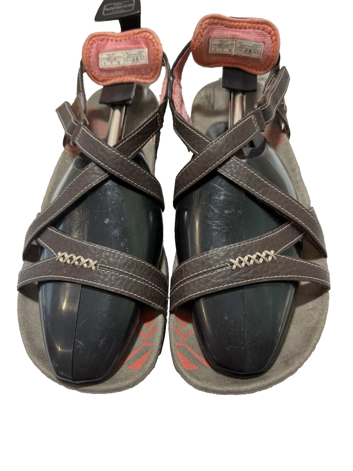 Merrell sandali donna marrone luna coca corallo cinturino outdoor escursionismo taglia 7