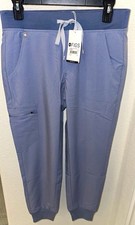 FIGS Zamora 2.0 Jogger Scrub Pant, Vapor Blue, Women  s Size Small Petite, NWT