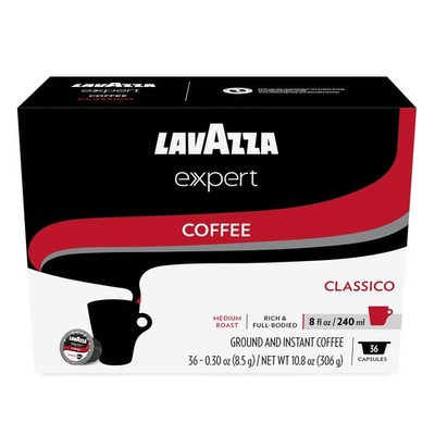 Lavazza Expert Classico Coffee Capsules, Medium Roast, 36 Count (Pack of 1) 