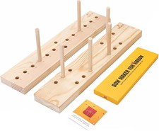 Bow Maker for Ribbon for Wreaths Wooden Ribbon Bow Maker Tool for Christmas