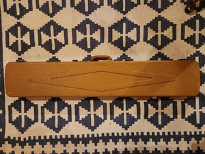 Mallette de transport rigide vintage Gun Guard (Sans Clés) 37 Pouces (Marron)