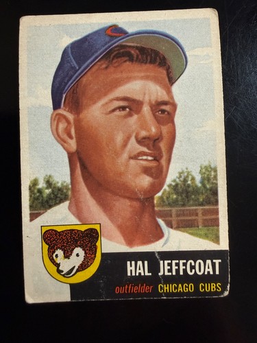 Hal Jeffcoat #29 1953 Topps card