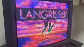 Sega Saturn Langrisser Tribute LANGRISSER TRIBUTE