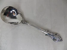TOWLE EL GRANDEE STERLING SILVER SUGAR SPOON 6 1/8" NO MONOGRAM