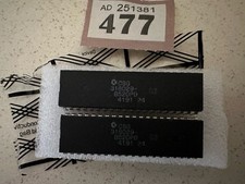 Commodore Amiga 500/pkus Pair Of Cia Chips Rev 3 1991 A500, A1500 & A2000 477