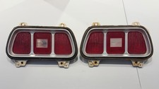 1971 1972 1973 Ford Mustang Tail Light Set Solid Set Very Good Used Oem