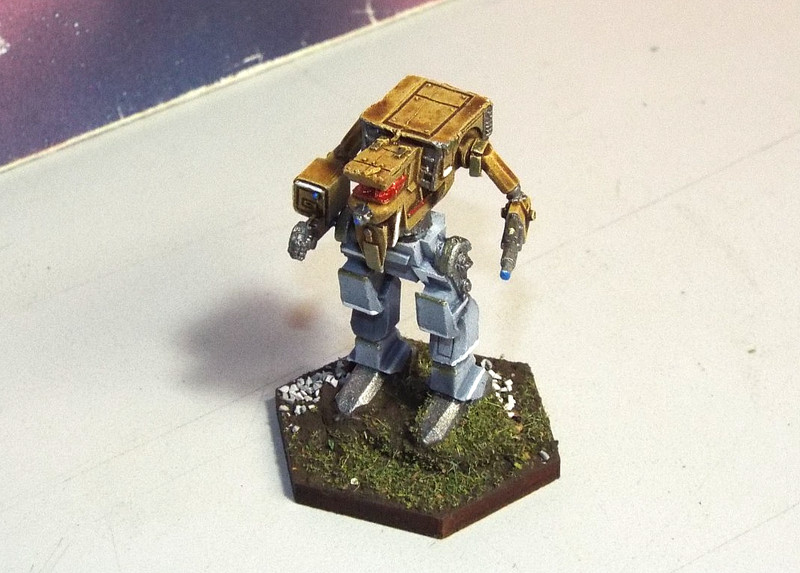 BATTLETECH ICE FERRET MECH [CLAN] (RAL PARTHA, METAL, PAINTED)