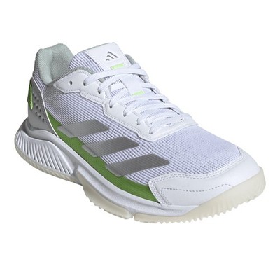 adidas gazelle silver green womens Adidas Gamecourt 2 Padel Shoes (Womens, Black/White) – Mypadellife.com main image 1