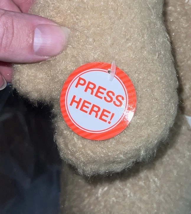 "Oso de peluche parlante Ted Movie 24"" clasificación R 1:1 tamaño real nuevo en caja" Foto 4 de 4