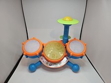 VTech Kidi Beats Drum Set Baby Toddler Kid Learning TOY WORKS READ DESCRIPTION