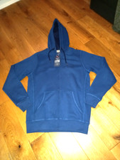 MENS JOULES 'HEMSBY' SEA BLUE FULL ZIP HOODED TOP / HOODY / JACKET SMALL BNWT