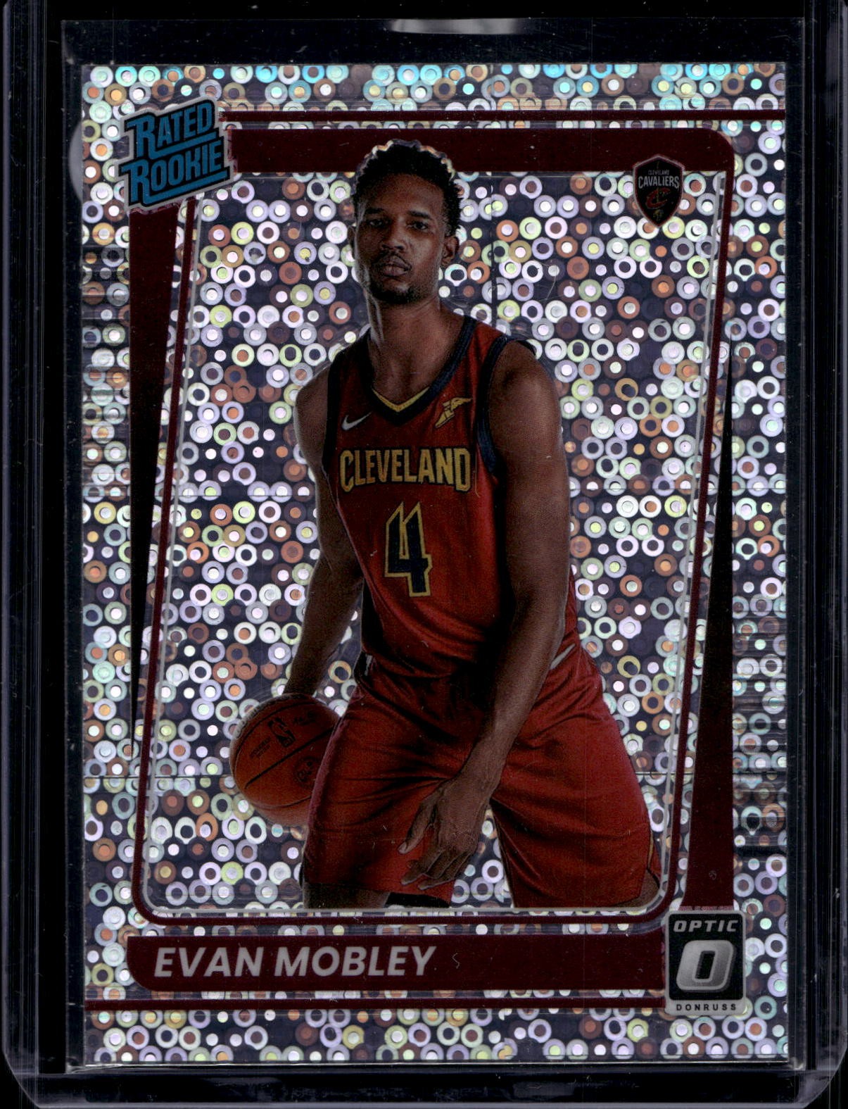 2021-22 Donruss Optic #175 Evan Mobley Fast Break Holo