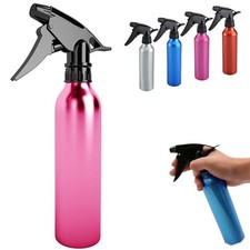 6 Empty Spray Water Bottles 320ML Sprayer 10.8oz Mist Hair Care Perfume Aluminum