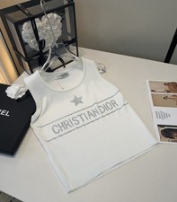 ⭐️Christian Dior タンクトップ✨NOT WAR ✨　　　訳あり価格 Christian Dior - DIOR ディオール コレクション ヴィンテージ Not War