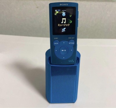 ポータブルプレーヤー SONY WALKMAN NW-E062K Blue SONY NW-E062 Blue Walkman E60 Series 2GB MP3 Digital Audio