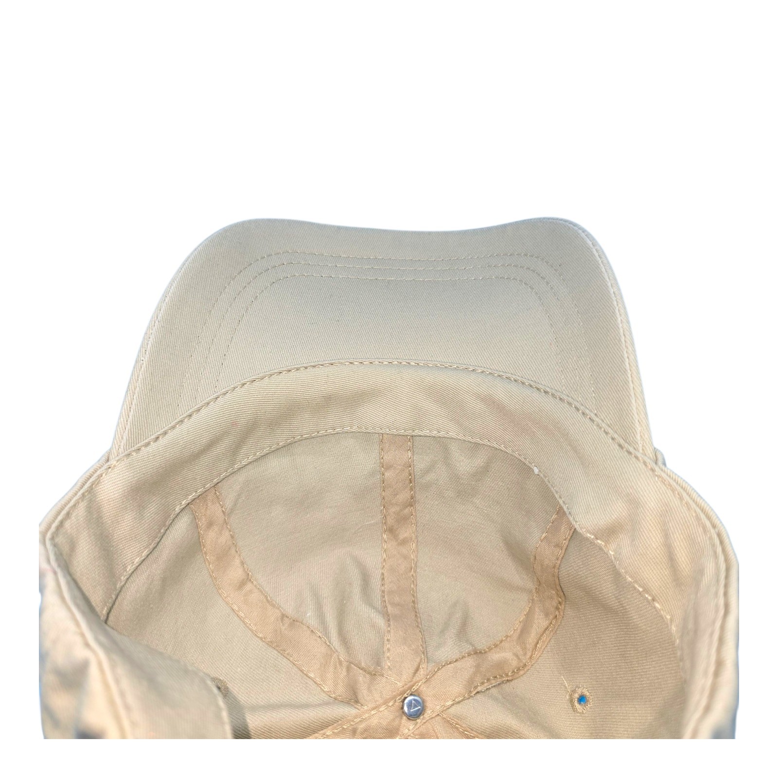 Tan Baseball Cap Adjustable Strapback Dad Hat Pla… - image 8