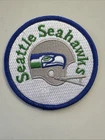 Seattle Seahawks Vintage embroidered iron on patch 3"