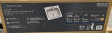 Glacier Bay 25 in. Drop-In 22 Gauge Stainless Kitchen Sink with Faucet Sprayer