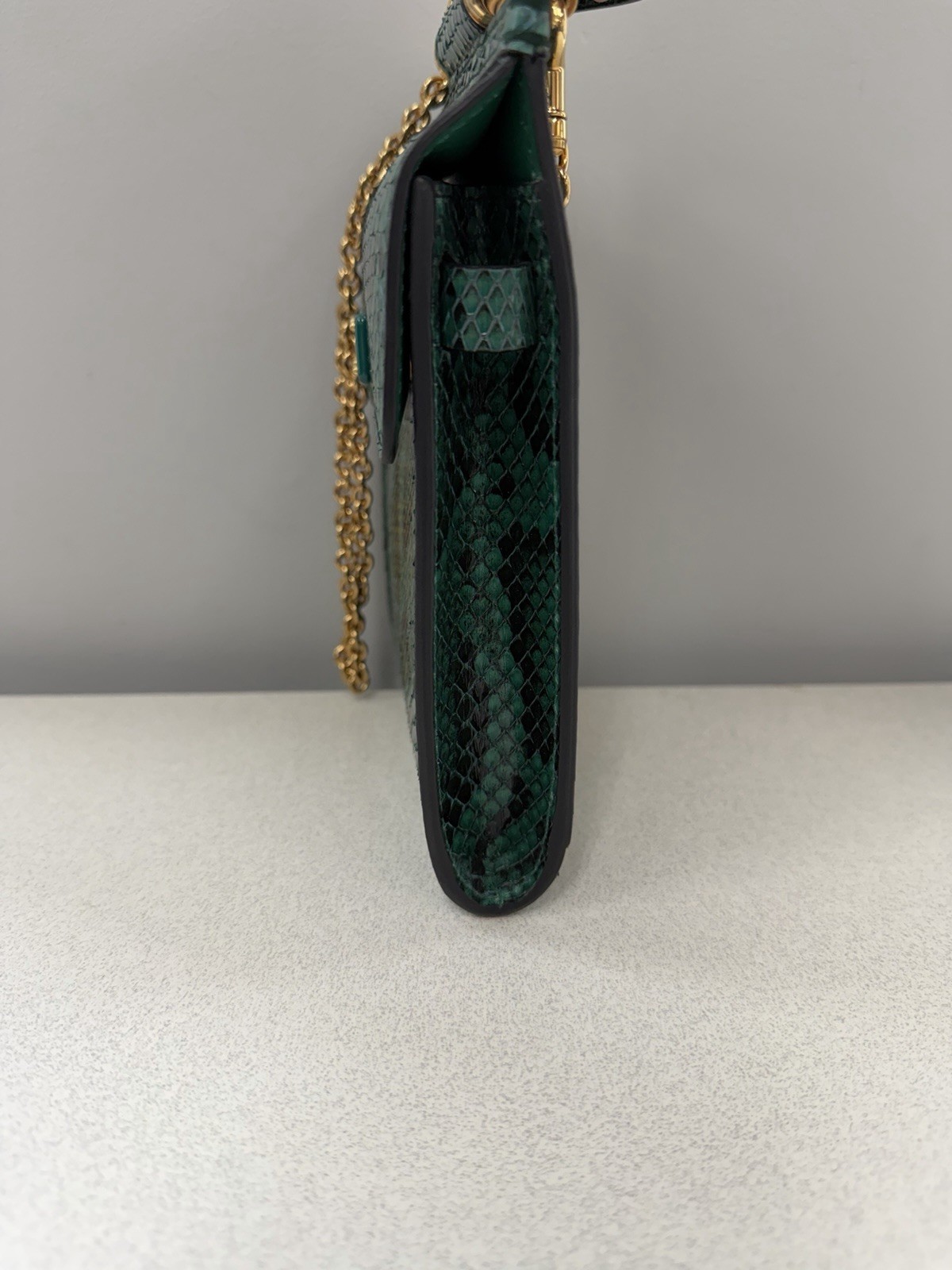 Authentic Dolce & Gabbana Python Sicily 58 Phone Handbag incl Box, Dustbag & COI — image 8