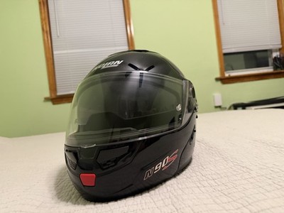 Nolan N90 Modular Helmet   Glossy Black (Size XS)   Good Condition!