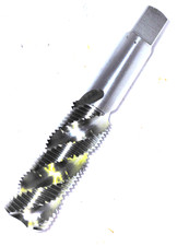 7/8-14 Bottoming Spiral Point Tap, High Speed Steel, UF-8-l-10