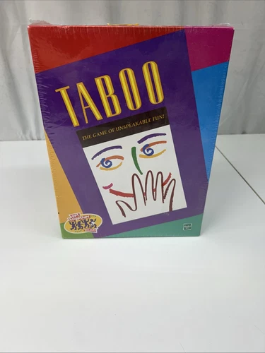 VTG 1999 Hasbro Taboo The Game Of Unspeakable Fun Board Game Sealed