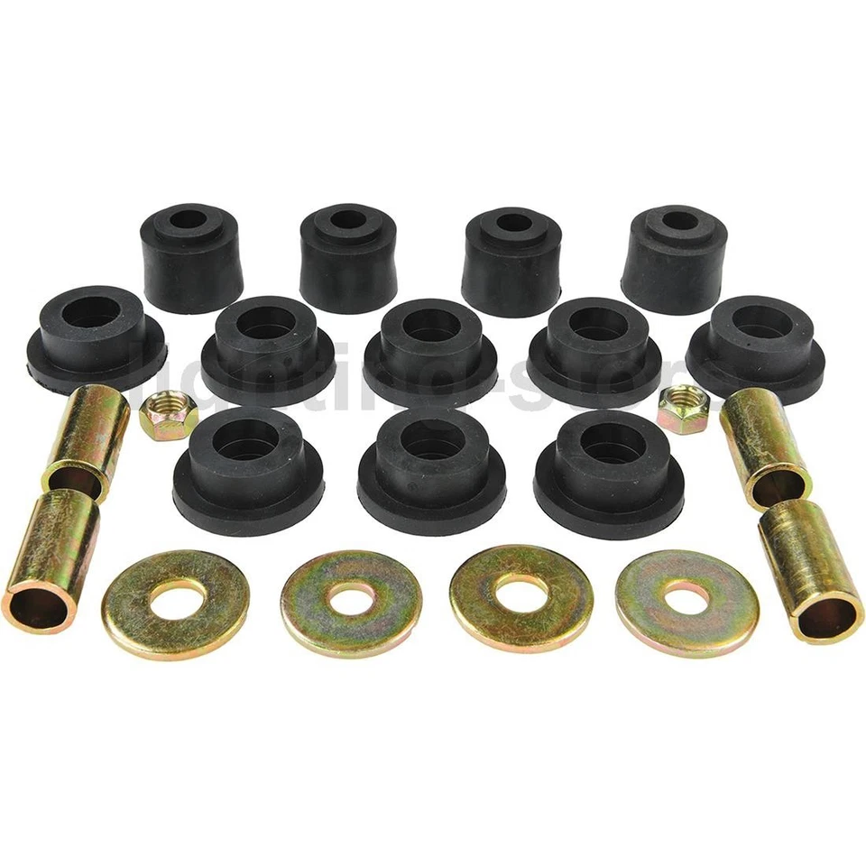 2 bujes estabilizadores de barra de suspensión delantera trasera para Ford Bronco II 2,8 L Foto 2 de 3