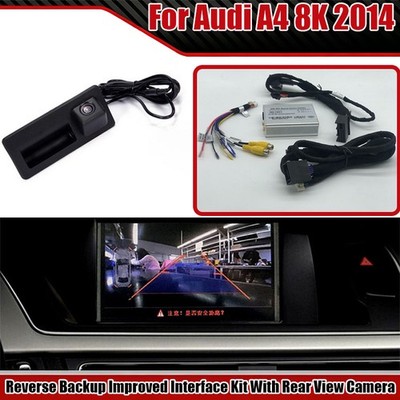 Reverse Backup Improved Interface Kit With Rear View Camera For Audi A4 8K 2014