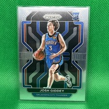 2021-22 Panini Prizm Josh Giddey #301 Rookie RC
