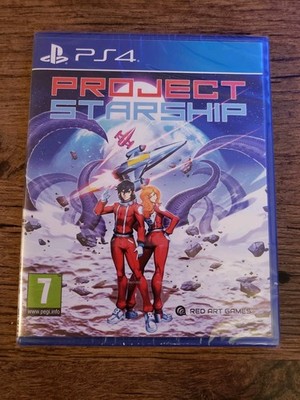 PS4 PlayStation 4 PROJECT STARSHIP Red Art Games Shmup 2021 Brand New Sealed