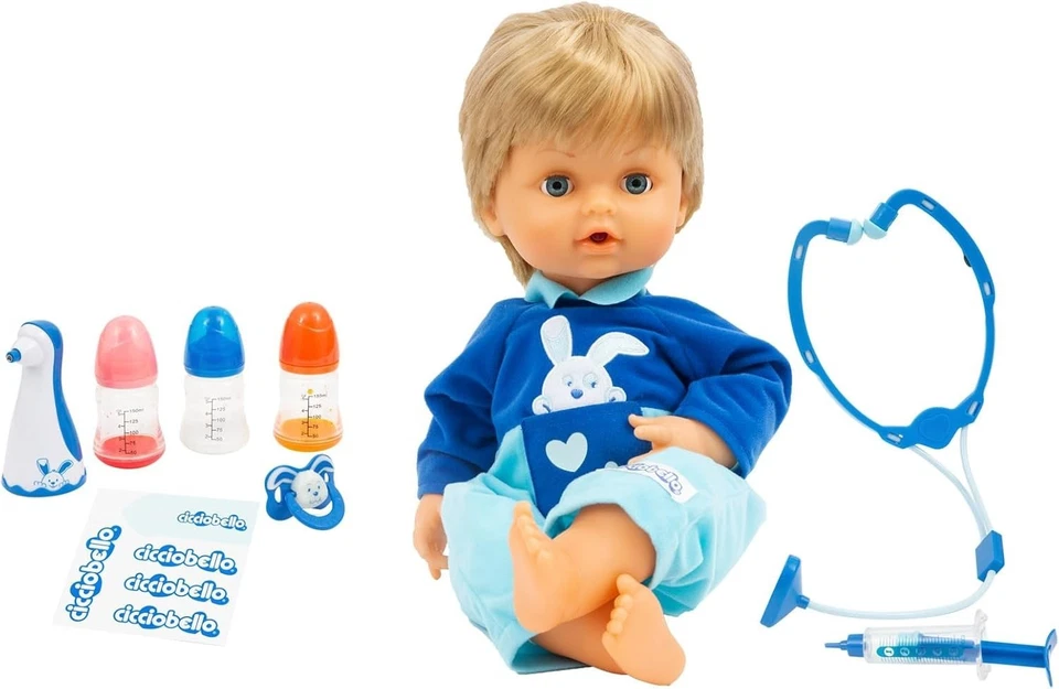 Giochi Preziosi GPZ5639 Cicciobello Bua Bambolotto interattivo con accessori - Immagine 2 di 2