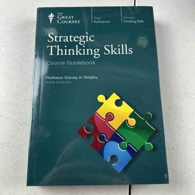 Strategic Thinking Skills DVD 2012 Professor Stanley K. Ridgley