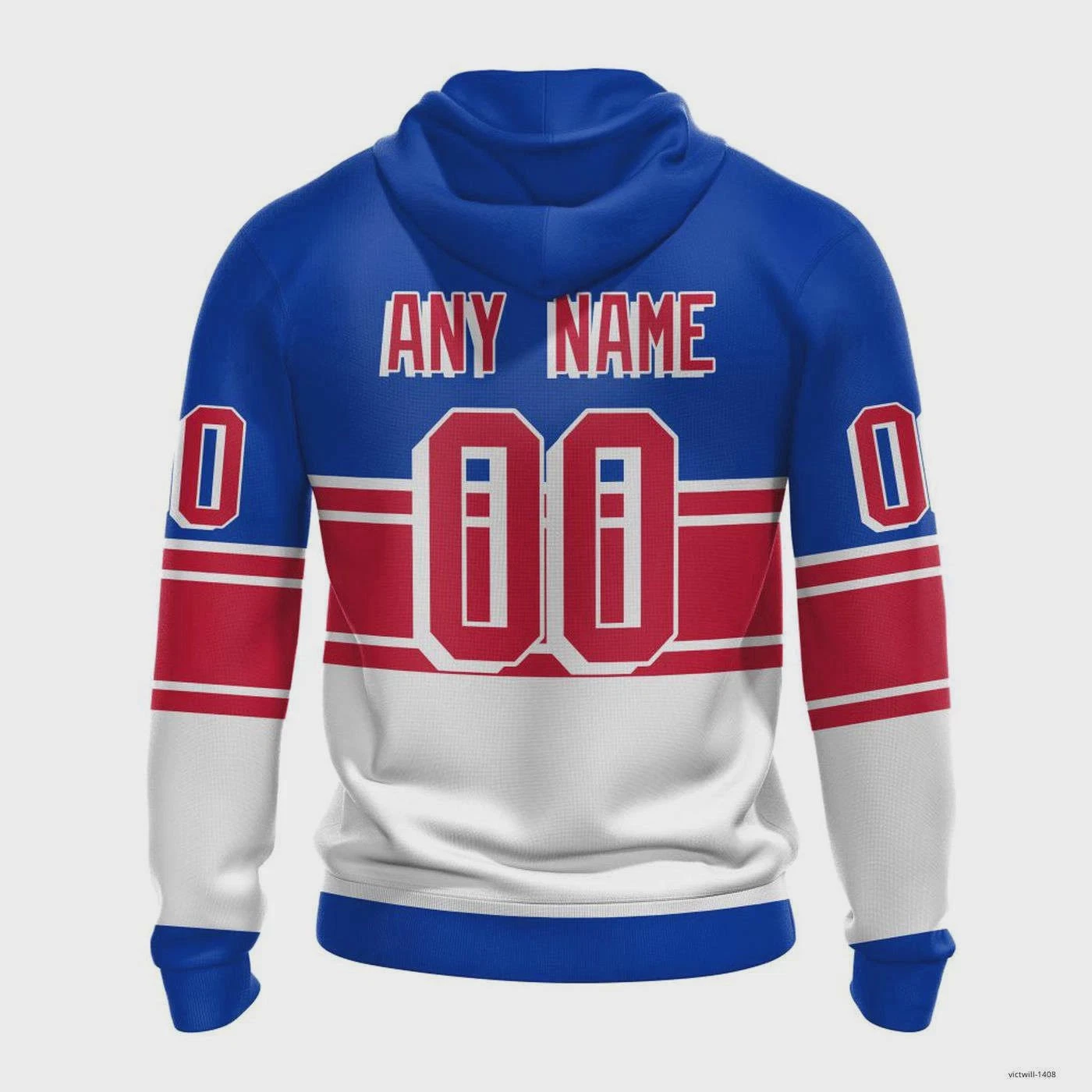Personalized New York Rangers Alternate Kits Hoodie