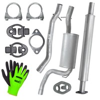 SchalldäMpferset Auspuff FüR Ford Focus C-Max MK1 2.0 Tdci (2003-2007)